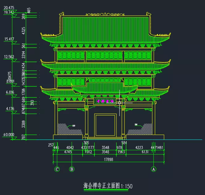 历史建筑测绘（江南宋城项目）
